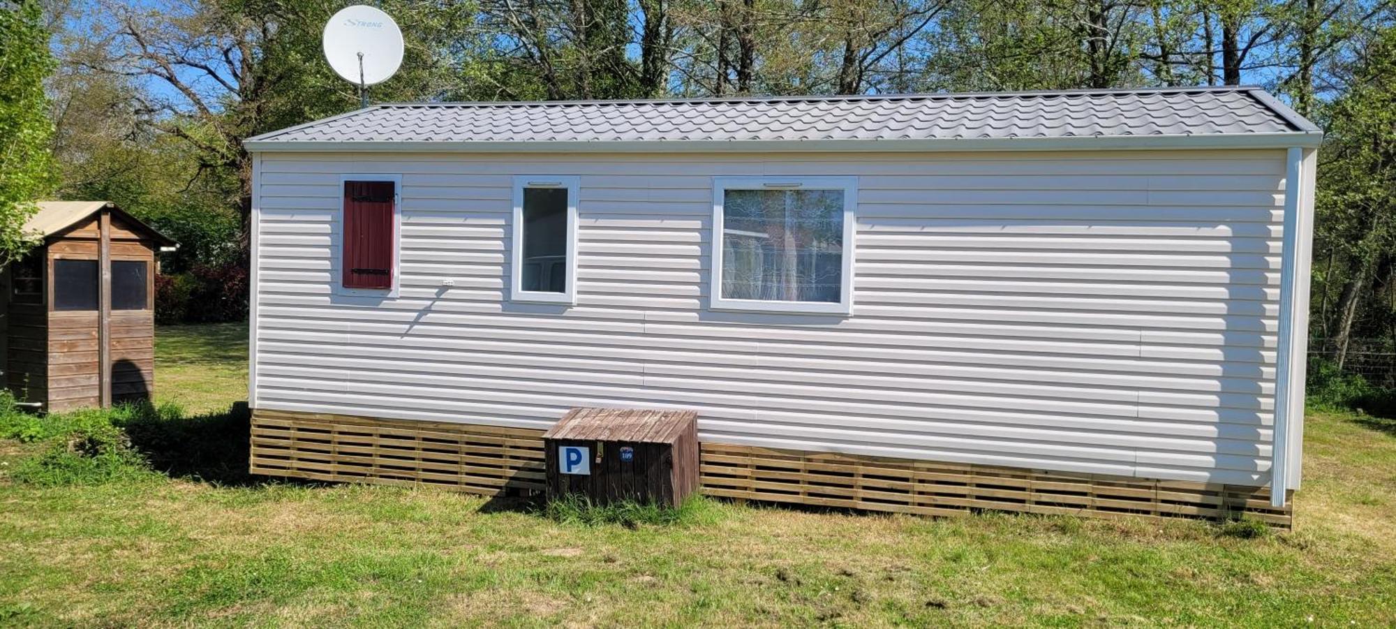 Avrillé Mobil-Home Le Petit Paradis Vendeen Camping 3 Etoiles 7Km Des Plages מראה חיצוני תמונה