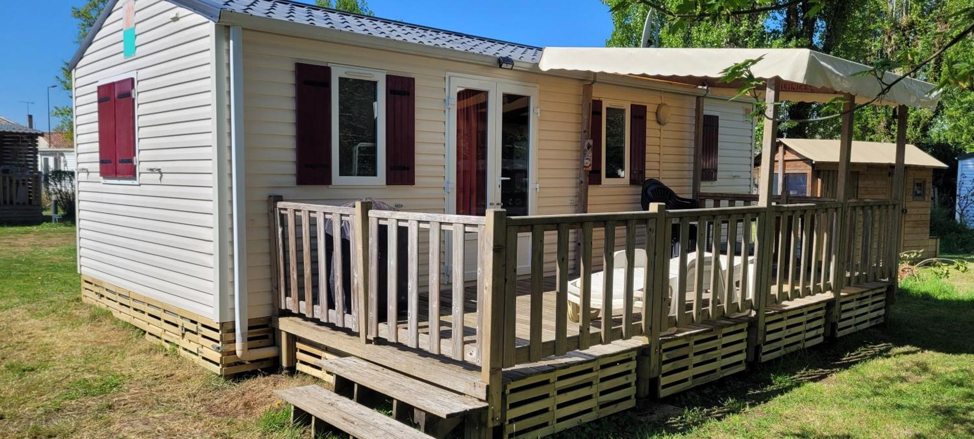 Avrillé Mobil-Home Le Petit Paradis Vendeen Camping 3 Etoiles 7Km Des Plages מראה חיצוני תמונה
