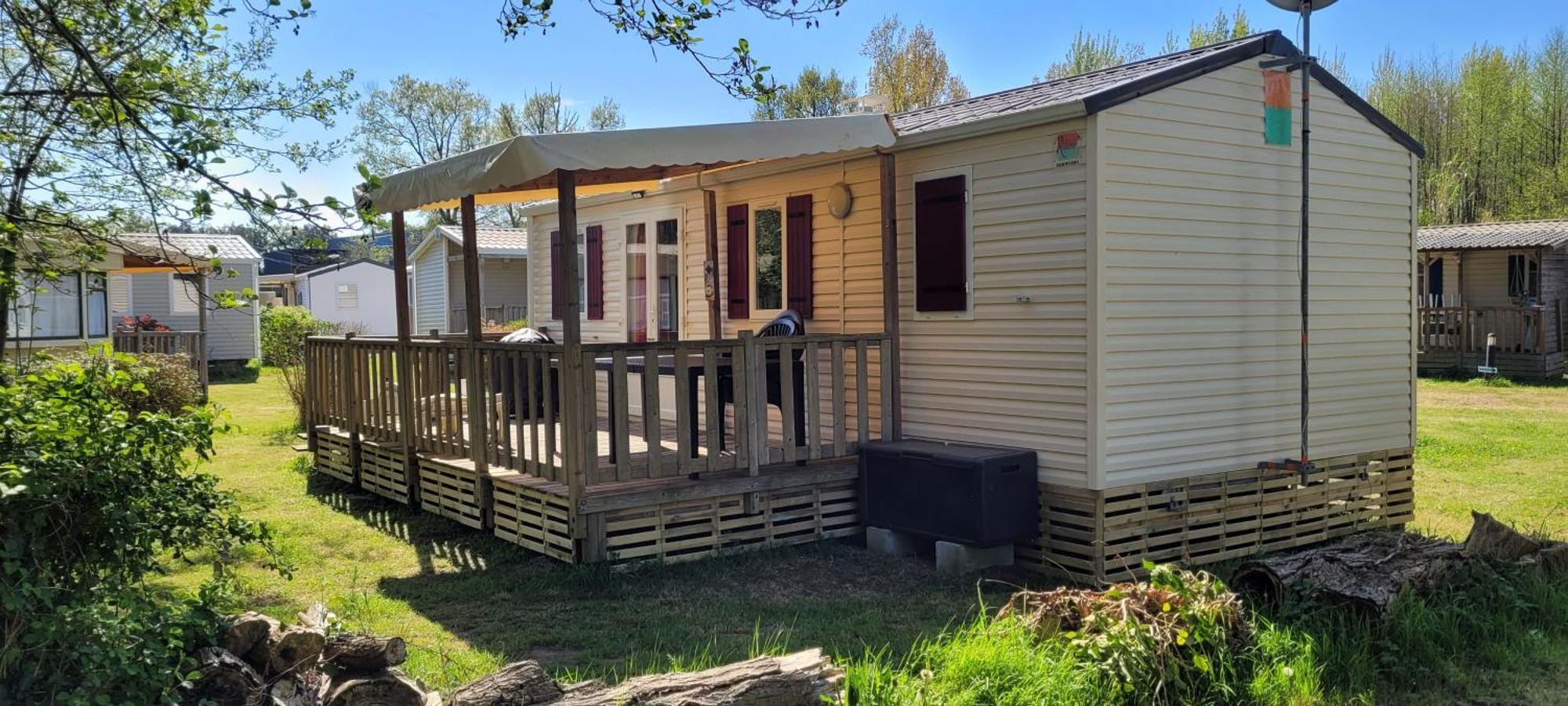 Avrillé Mobil-Home Le Petit Paradis Vendeen Camping 3 Etoiles 7Km Des Plages מראה חיצוני תמונה